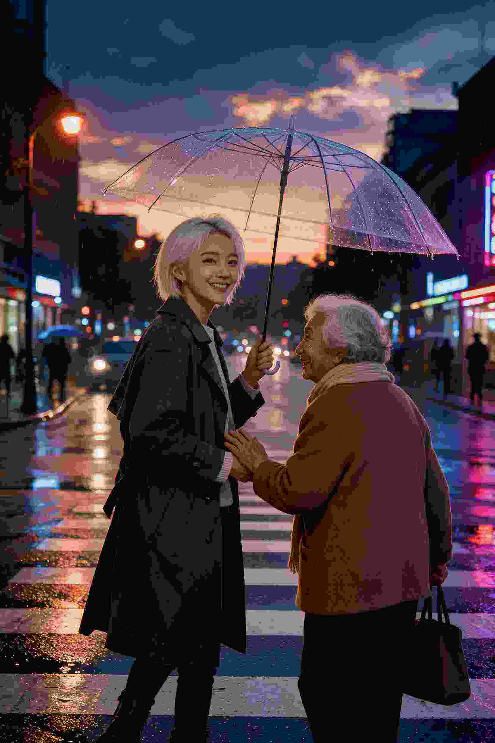 樱花雨语